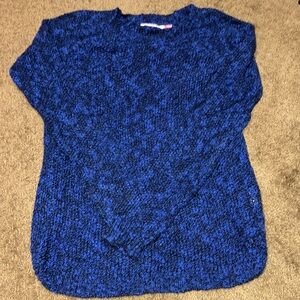 Sweater size Small Blue & Black Women's Sweater EUC